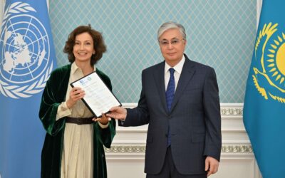 Visite de la Directrice générale de l’UNESCO au Kazakhstan : Nouvelles perspectives de coopération