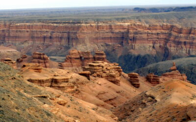 Le parc national du canyon de Charyn au Kazakhstan désormais facilement accessible grâce à une nouvelle route