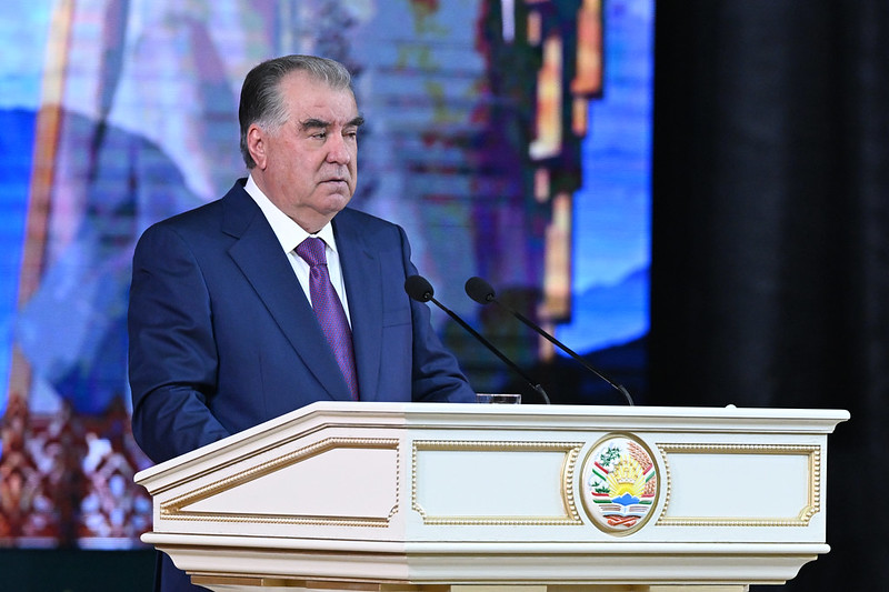 © Service presse du Président du Tadjikistan.