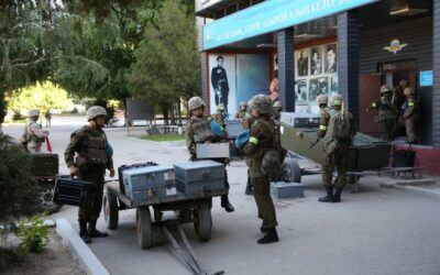 Alerte et préparation : les forces armées du Kazakhstan en exercice