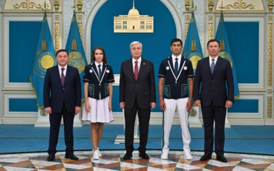 Kassym-Jomart Tokaïev envoie les athlètes kazakhs aux Jeux olympiques de Paris