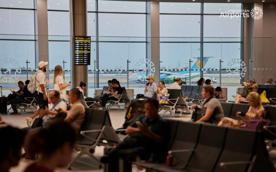 L’aéroport de Tachkent inaugure un nouveau hall de départ