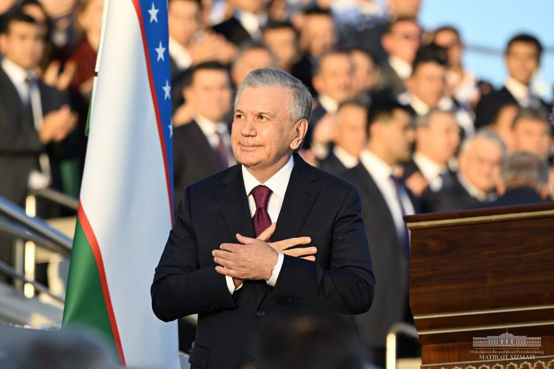 Shavkat Mirziyoyev célèbre le 33ème anniversaire de l'Indépendance. © Официальный веб-сайт Президента Республики Узбекистан