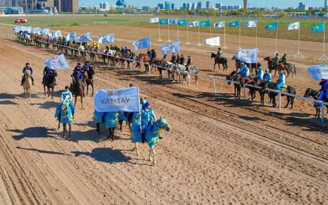 Le Marathon International “Uly Dala Zhorygy” donne le Coup d’Envoi aux Jeux nomadiques Mondiaux au Kazakhstan