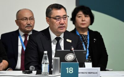 COP29 : le Kirghizstan demande des financements à la communauté internationale