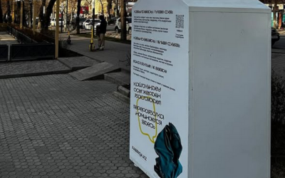 À Almaty, 20 tonnes de textile usagé pour une révolution verte