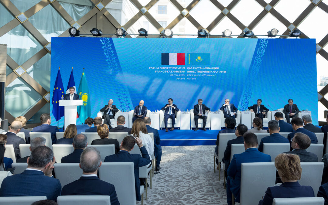 Forum d’affaires à Astana : la France investit 19 milliards d’euros au Kazakhstan