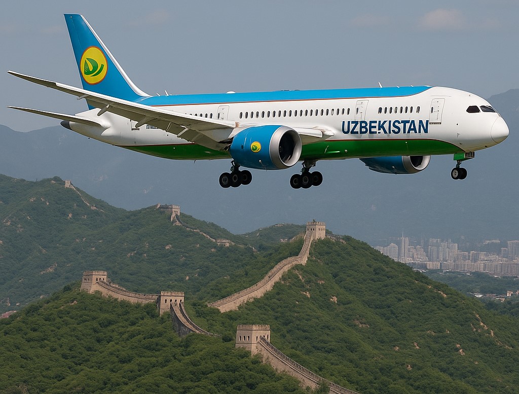 voyages sans visa Chine Ouzbékistan