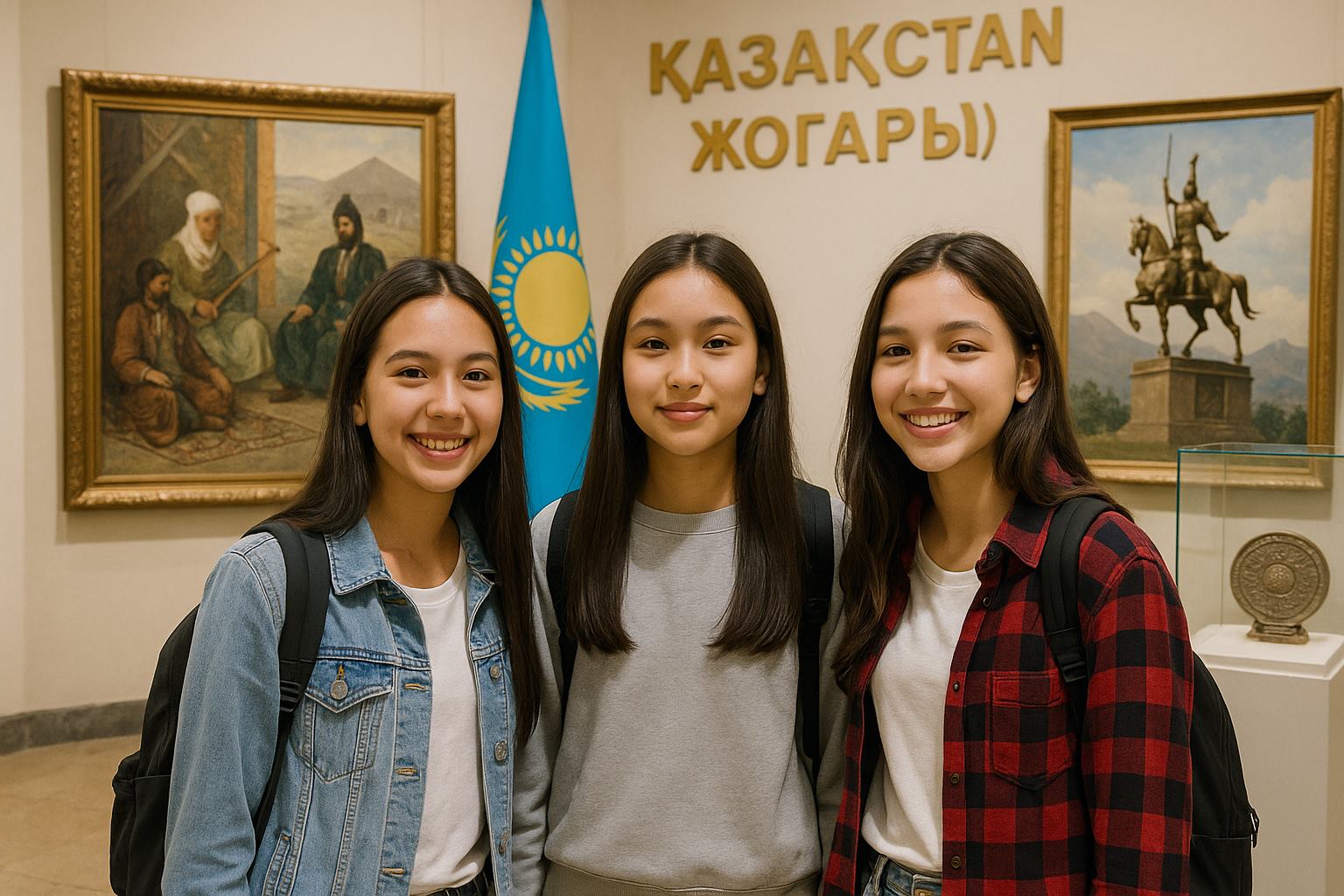 écoliers musées Kazakhstan