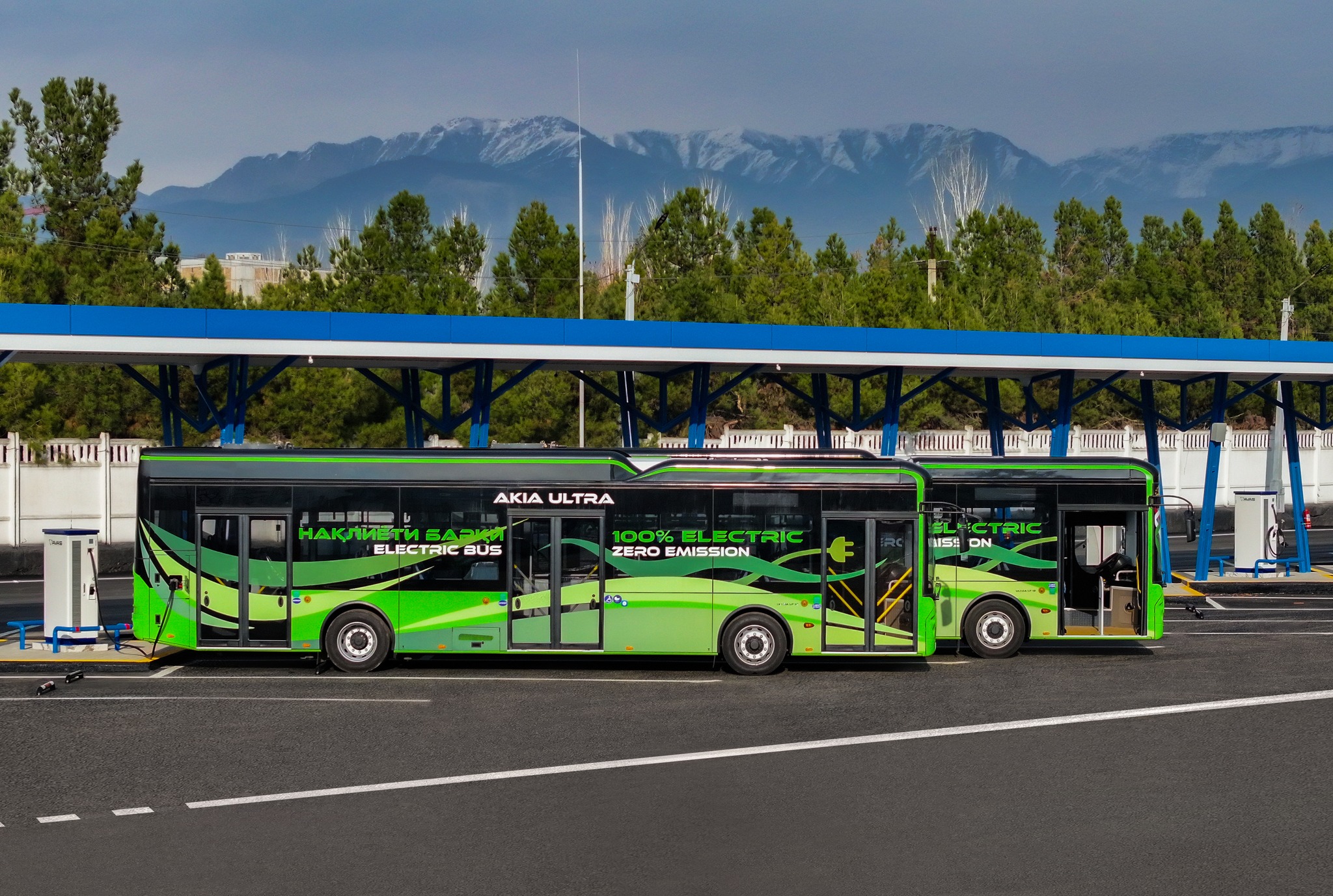 bus électriques Douchanbé