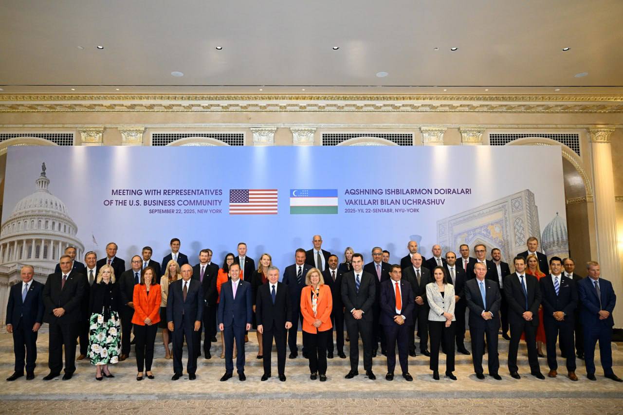 Shavkat Mirziyoyev en visite aux États-Unis