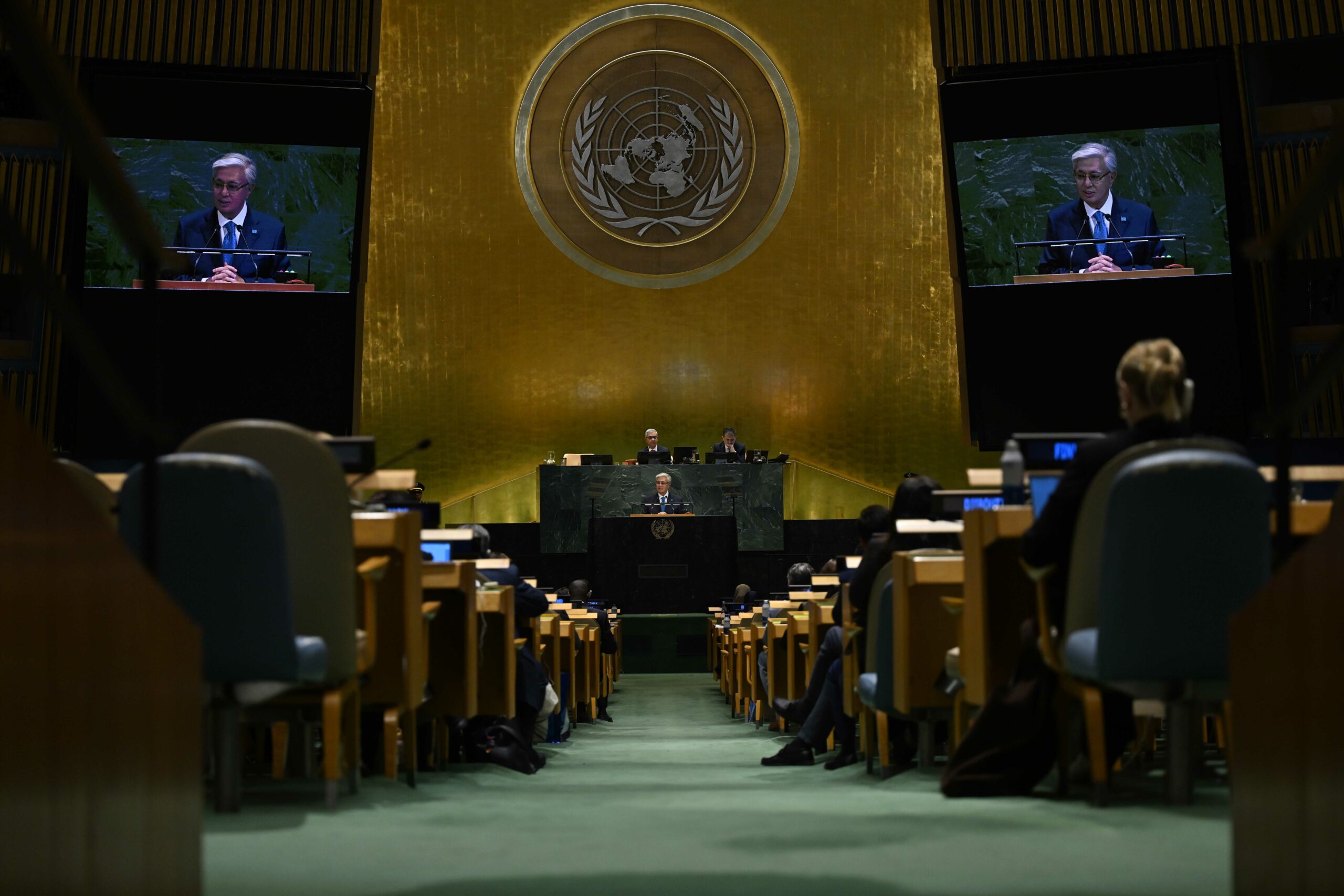Kassym-Jomart Tokaïev à l'ONU