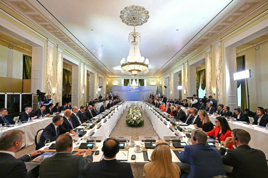 Shavkat Mirziyoyev en visite aux États-Unis