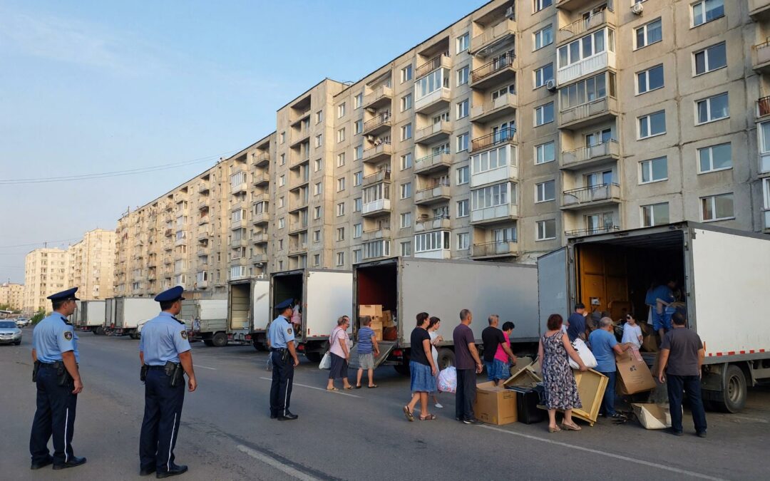 Turkménistan : à Arkadag, les habitants sans emploi dans la ville expulsés