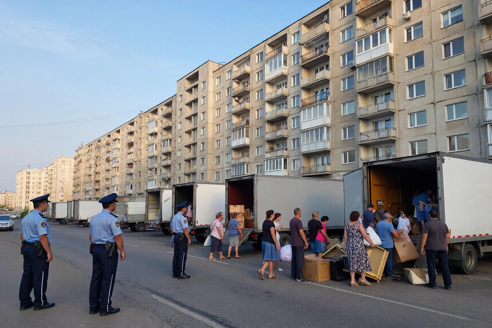 Turkménistan : à Arkadag, les habitants sans emploi dans la ville expulsés