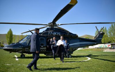 Kirghizstan : Sadyr Japarov vole en hélicoptère VIP à 11,5 millions de dollars financé par un oligarque sanctionné
