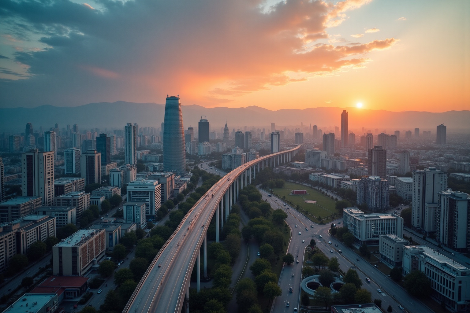 Perspectives économiques du Kazakhstan en 2026 - Vue de la ville d'Astana en soirée