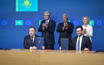 À Bruxelles, le Kazakhstan décroche une salve de contrats et d&rsquo;investissements européens