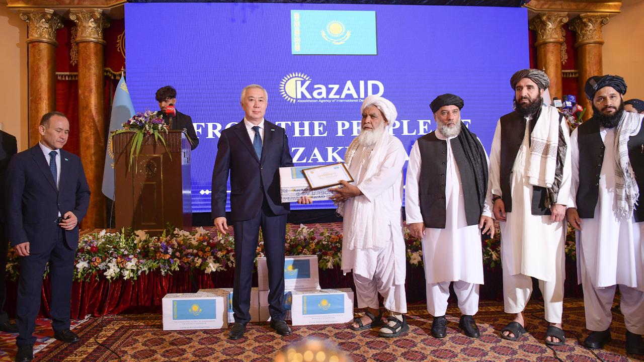 Afghanistan : une mission humanitaire kazakhstanaise centrée sur la santé Afghanistan : une mission humanitaire kazakhstanaise centrée sur la santé