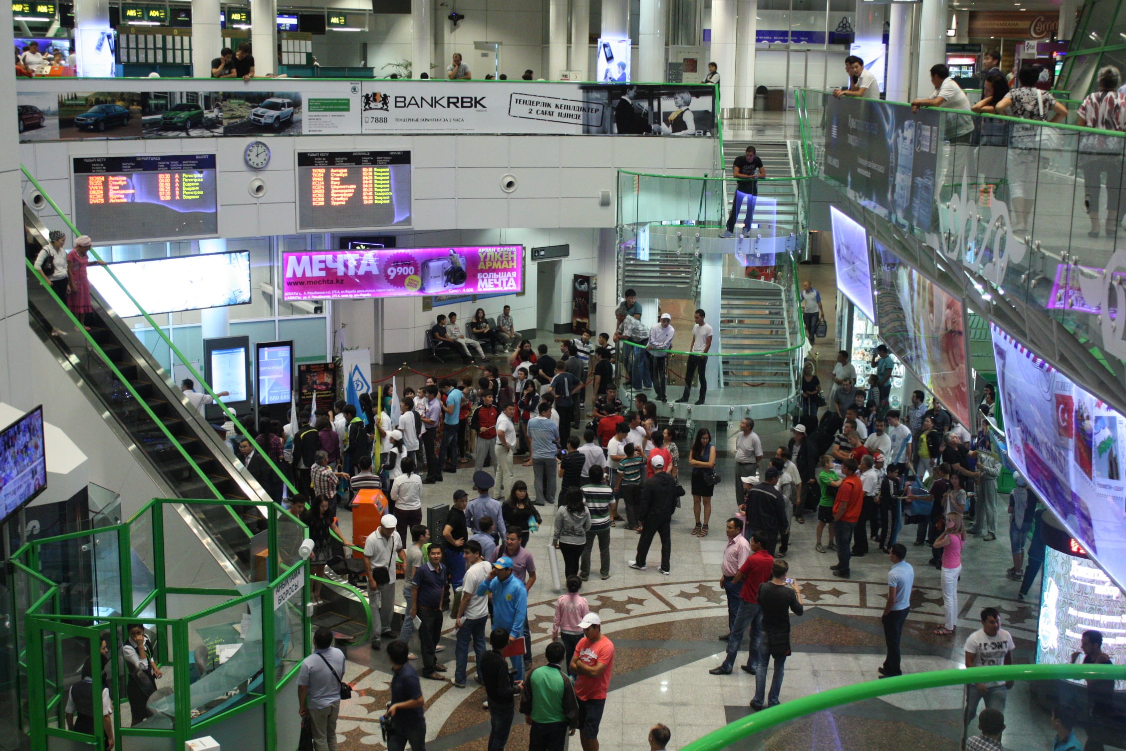 aeroport-Astana L'aéroport d'Astana vise 40 millions de passagers en 2035