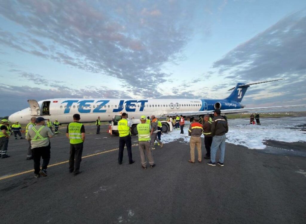Kirghizstan : la licence de la compagnie aérienne TezJet révoquée après un accident