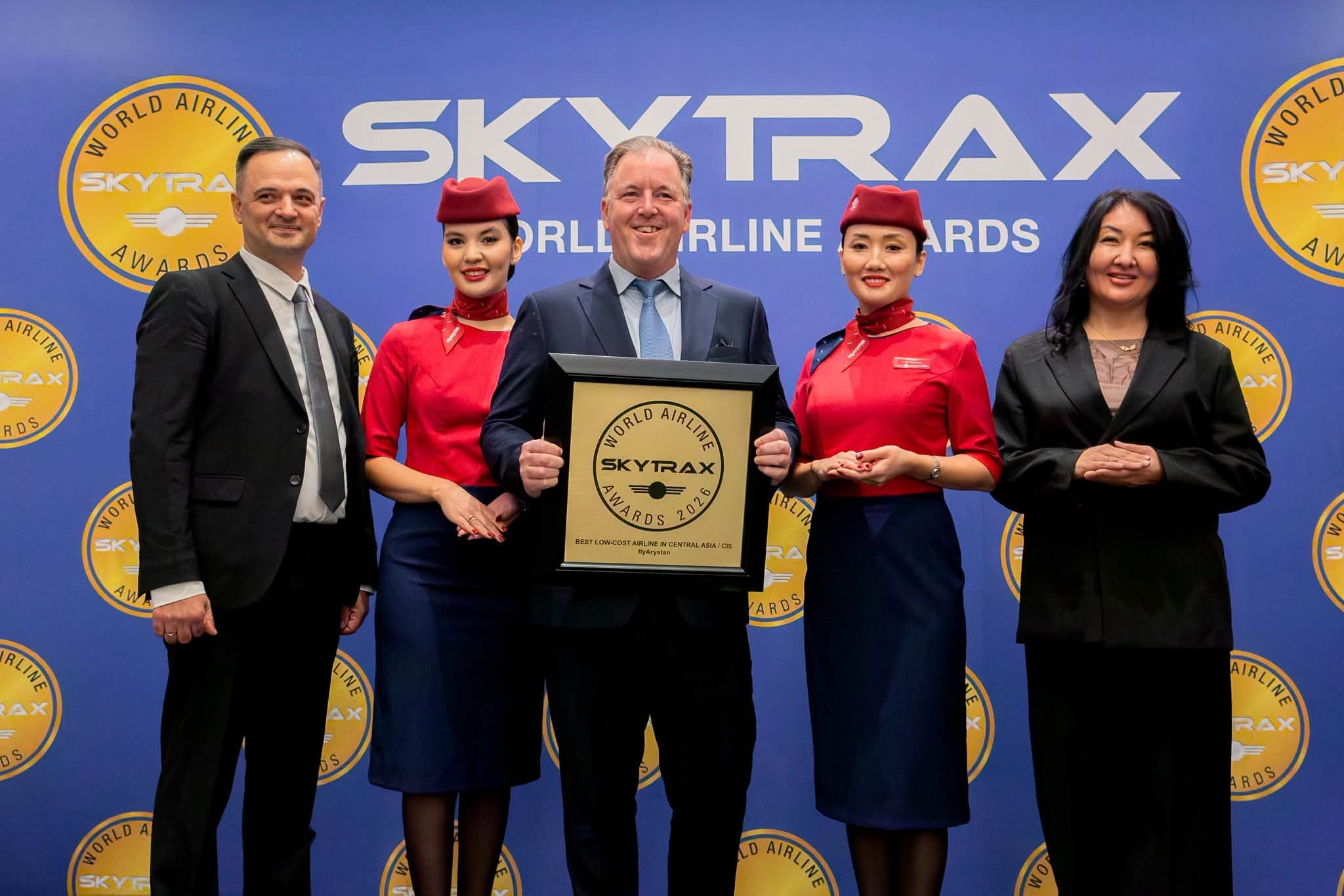 air-astana-skytrax-recompense-2026 Air Astana élue meilleure compagnie d’Asie centrale et de la CEI pour la 15ème fois