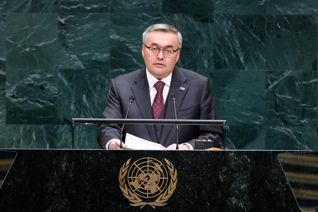 Le Kazakhstan à l’Assemblée générale de l'ONU : eau, IA et sécurité au cœur des préoccupations