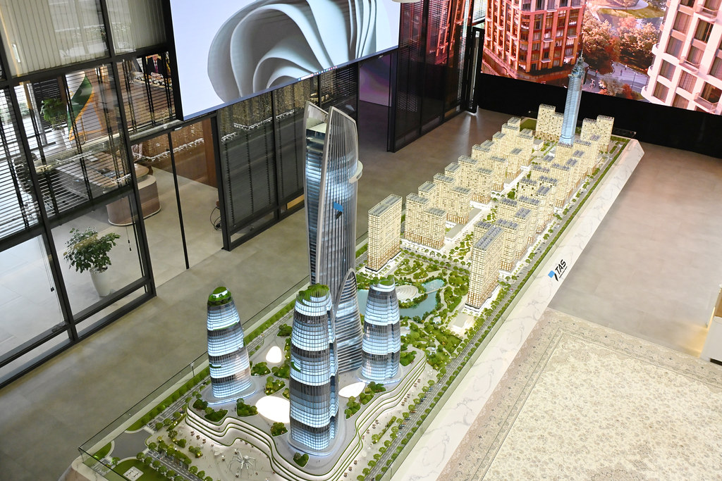 tour-douchanbe Tour Douchanbé : le chantier d'un gratte-ciel de 340 mètres lancé