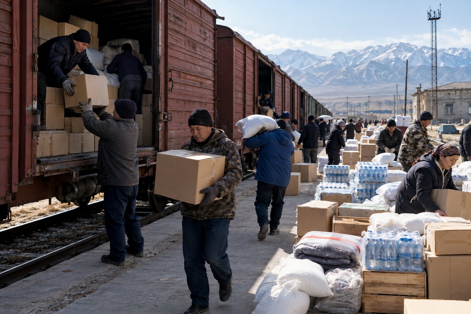 Tadjikistan : l’aide humanitaire baisse fortement, Moscou reste en tête