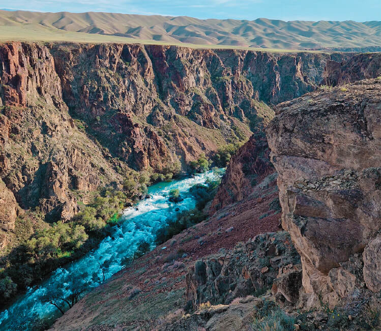 Autour d’Almaty, de nouvelles règles pour mieux protéger le canyon de Charyn et les lacs de Kolsaï