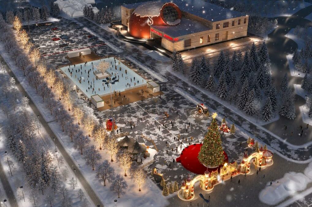 Kazakhstan : une patinoire géante de 1.200 m² en construction à Astana