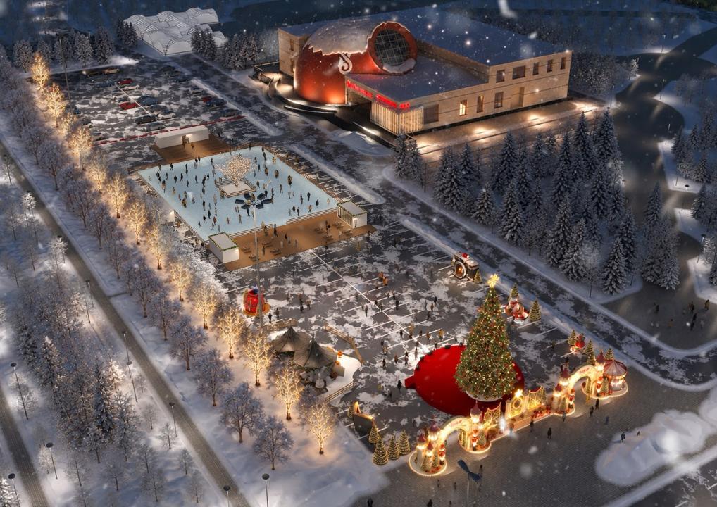 Kazakhstan : une patinoire géante de 1.200 m² en construction à Astana